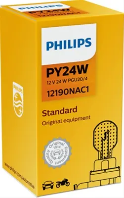 Bec incandescent PHILIPS Standard PY24W 12V 12190NAC1