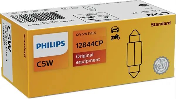 Bec incandescent PHILIPS Standard SV8,5 12V 12844CP