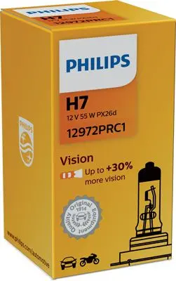 Bec incandescent PHILIPS Vision H7 12V 12972PRC1