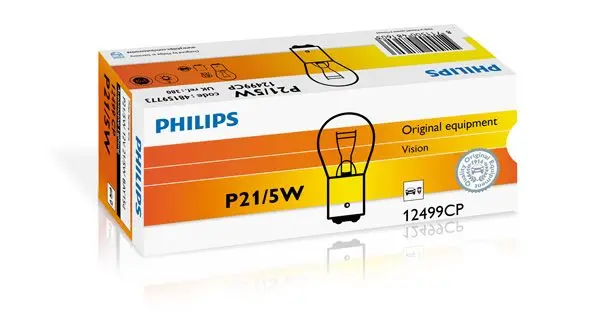 Bec incandescent PHILIPS Vision P21/5W 12V 12499CP