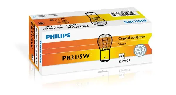 Bec incandescent PHILIPS Vision PR21/5W 12V 12495CP