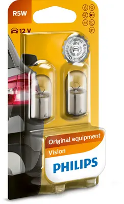 Bec incandescent PHILIPS Vision R5W 12V 12821B2