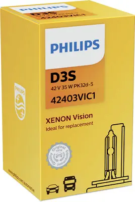 Bec incandescent PHILIPS Xenon Vision D3S 42V 42403VIC1