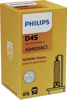 Bec incandescent PHILIPS Xenon Vision D4S 42V 42402VIC1