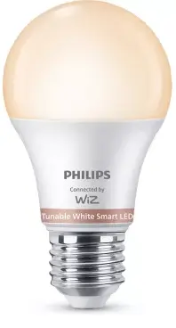 Bec inteligent Philips - WiZ LED A60, 8W, E27, mat, dimabil