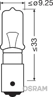 Bec, lampa ceata spate OSRAM Orginal H21W 12V 64138