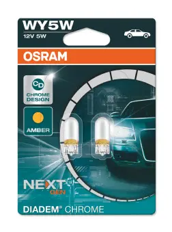 Bec lampa frana OSRAM Diadem Chrome WY5W 12V 2827DC-02B