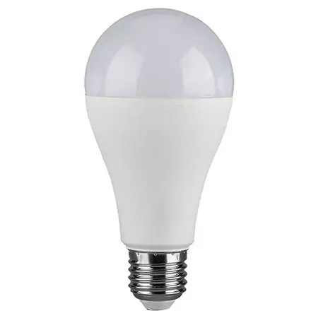 Bec LED A65 E27 15W 6500K alb rece V-TAC SKU-214455