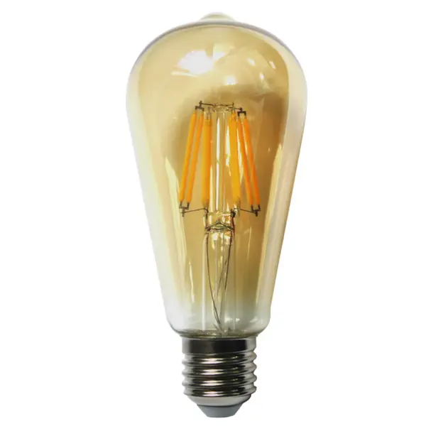 Bec LED Filament Amber E27/4W/2500K ST64 - Default Title