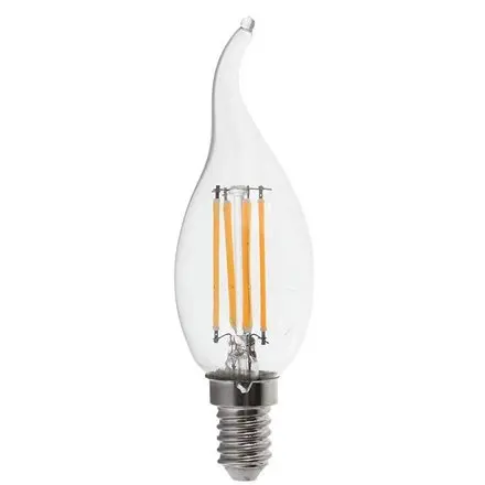 Bec LED filament E14 4W 6500K V-TAC SKU-214430