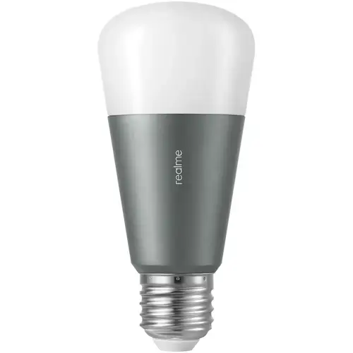 Bec LED inteligent Realme, Wi-Fi, E27, 9W, 1000 lm, lumina alba calda (1700-6500K)