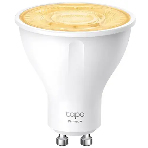 Bec LED inteligent TP-Link Tapo L610, Wi-Fi, GU10, 2.9W, 350 lm, temperatura lumina 2700K, compatibil Amazon Alexa/Google Assistant
