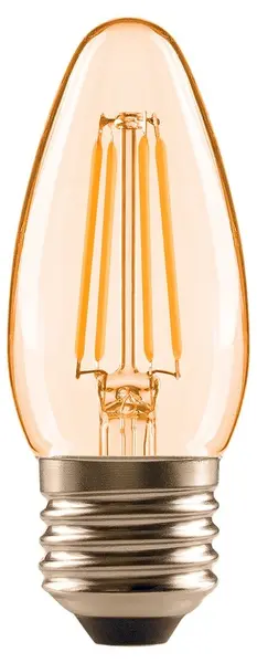 Bec LED Osram - Classic Filament Gold, E27, B20, 2400K, 200 lm