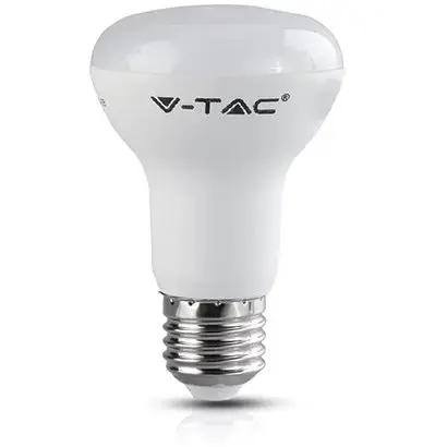 Bec LED R63 E27 8W 3000K alb cald, cip Samsung V-TAC SKU-141