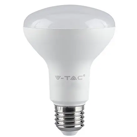 Bec LED R80 E27 10W 4000K alb netru, cip Samsung V-TAC SKU-21136