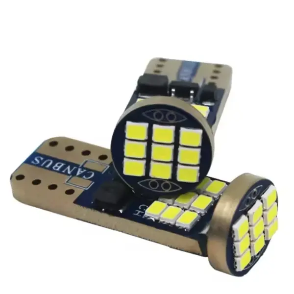 Bec LED T10 W5W BZRSH 27 SMD 8W 350LM 6000K Canbus 12V 2buc