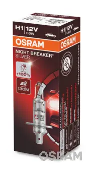 Bec OSRAM Night Breaker Silver H1 12V 64150NBS