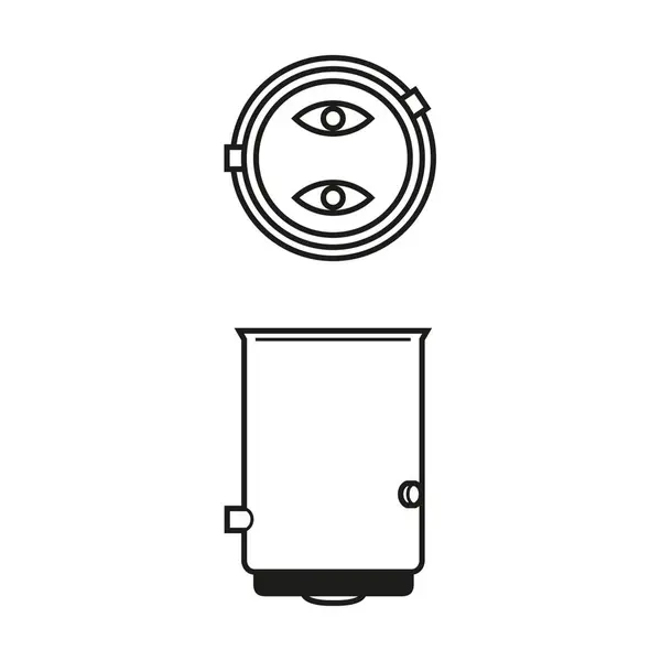 Bec, semnalizator BOSCH 1 987 301 015