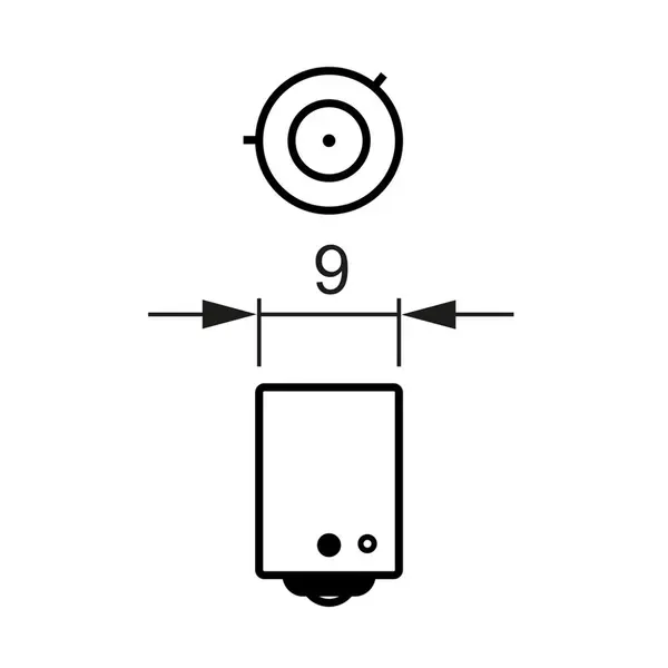 Bec, semnalizator BOSCH 1 987 302 533