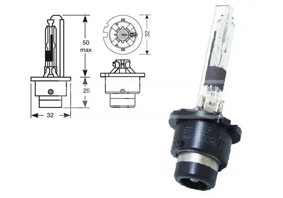 Bec xenon D2R 35W, 12V CARPRISS 70721104