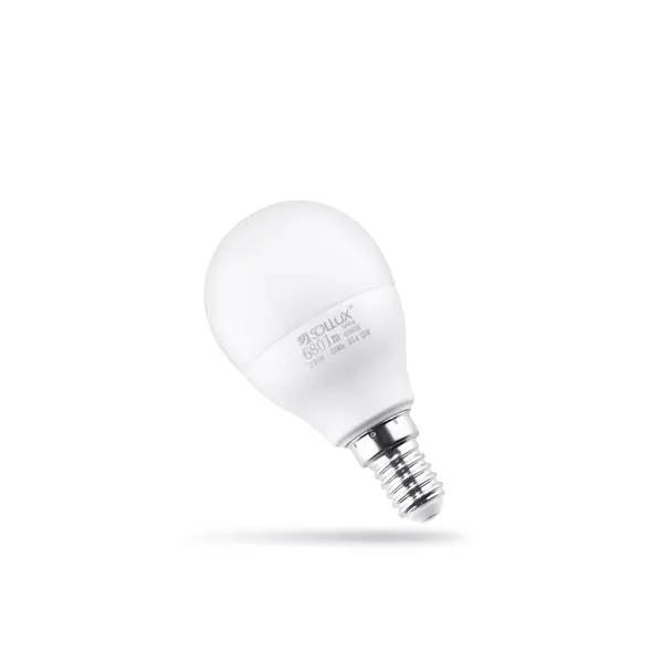 Bec Zarowka E14 4000K 680 lumeni 4.5x4.5x8.9 cm