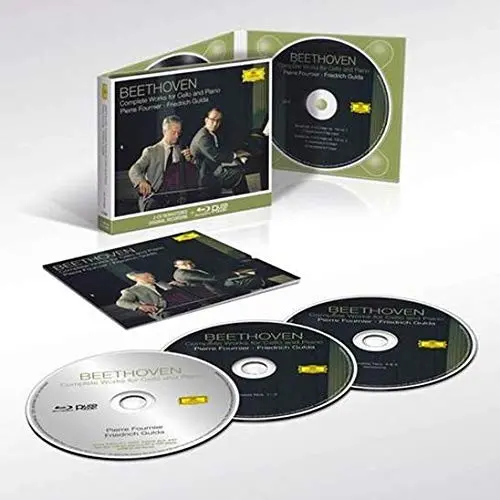 Beethoven: Complete Works for Cello and Piano(CD2+Blu-Ray Audio) | Pierre Fournier, Friedrich Gulda