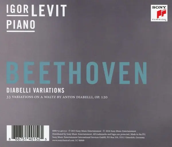 Beethoven: Diabelli Variations | Igor Levit