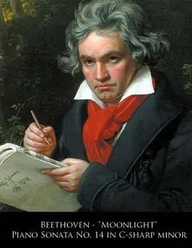 Beethoven - Moonlight Piano Sonata No. 14 in C-Sharp Minor, Paperback/Ludwig Van Beethoven