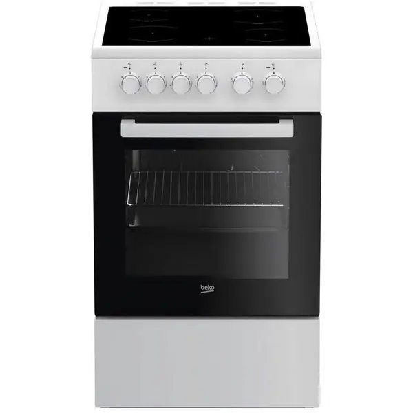 Beko Aragaz Beko cu placa ceramica , electric FSS57000GW , 60 L, Alb