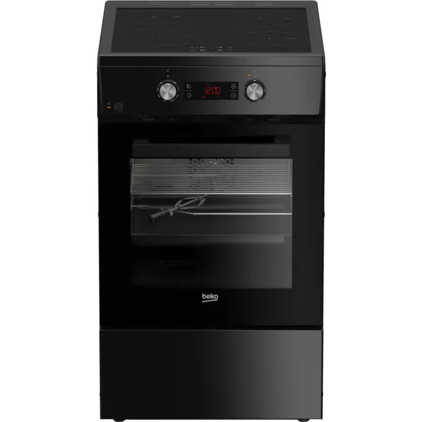Beko Aragaz Beko FSM59305BDT, plita inductie, cuptor electric, 60 L, Clasa A