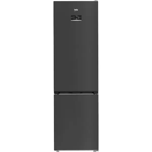 Beko Combina frigorifica Beko B3RCNA415HXBR, No Frost, 415 l, Clasa D, Iluminare LED, AeroFLow, Functie congelare rapida, HarvestFresh, Inox inchis