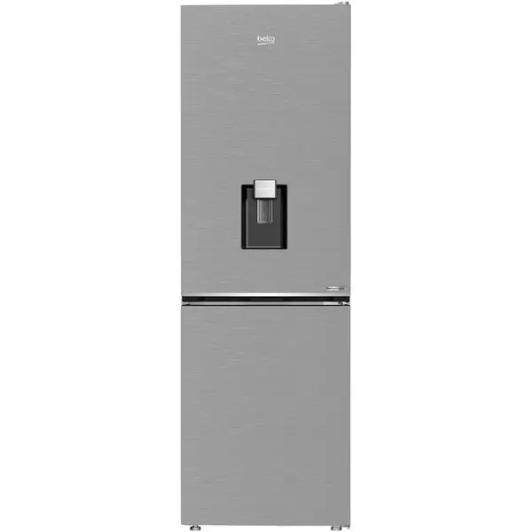 Beko Combina frigorifica Beko B5RCNA365HDXB, Capacitate 316 l, No Frost, 316 l, HarvestFresh, AeroFlow, Fast Freeze, Clasa D, H 186.5 cm, Inox