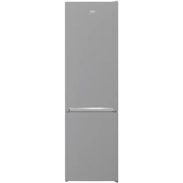 Beko Combina frigorifica Beko RCSA406K40XBN, 386L, Clasa E, H 201 cm, Argintiu