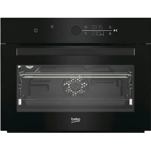 Beko Cuptor electric incorporabil Beko BBCM17400B, 48 L, 59.4 cm, clasa A+, Negru