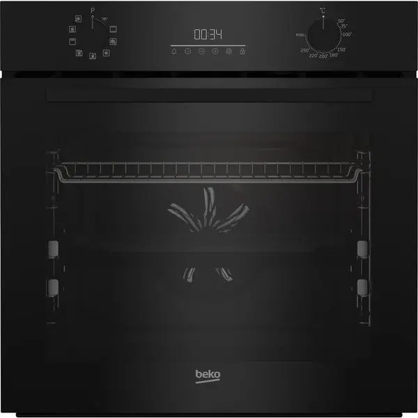 Beko Cuptor electric incorporabil Beko BCBIM17300KSBMPB, putere 3300 W, 72 L, clasa A+, 9 functii, Negru