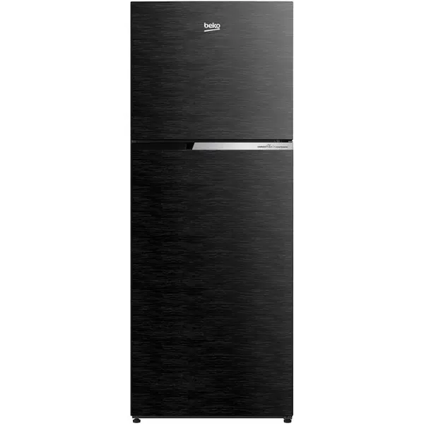 Beko Frigider cu doua usi Beko RDNT401I40SWBN, Capacitate 375 l, NeoFrost Dual Cooling, HarvestFresh, NutriFreeze, Display touch control, No Frost Freezer, Clasa E, H 172 cm, Negru