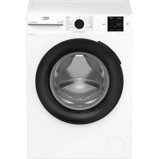 Beko Mașină de spălat Beko BM1WFU39225WPB, 1200 rpm, 9 kg, 16 programe, clasa energetica B, latime 60 cm, Alb