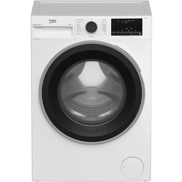 Beko Masina de spalat rufe Beko BM3WFST411415W, 11 Kg, 1400 RPM, Clasa A, SteamCure, Recycled Tub, ProSmart Inverter Motor, AddXtra, WaterMode, ColdWash, Alb
