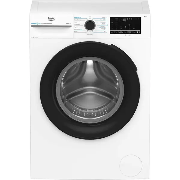 Beko Masina de spalat rufe Beko BM3WFSU47415WB, 7 kg, 1400 rpm, Clasa A, Motor ProSmart Inverter, SteamCure, AddXtra, EnergySpin, Coldwash, Alb