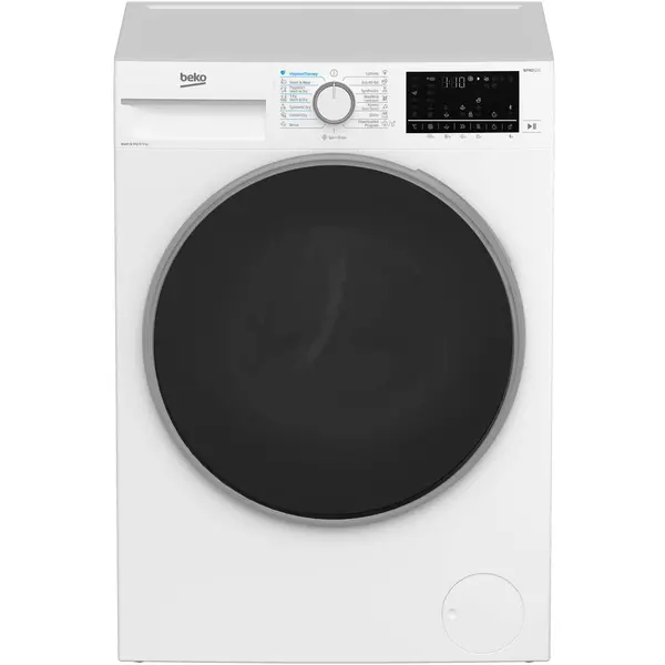 Beko Masina de spalat rufe cu uscator BEKO BM5DFST68442W, Clasa D, SteamCure, 8/5 kg, 1400 rpm, Alb