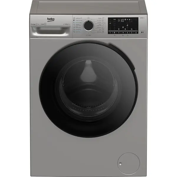 Beko Masina de spalat rufe cu uscator Beko BM5DFT49442GB, Clasa D, SteamCure, 9/6 kg, 1400rpm, Gri