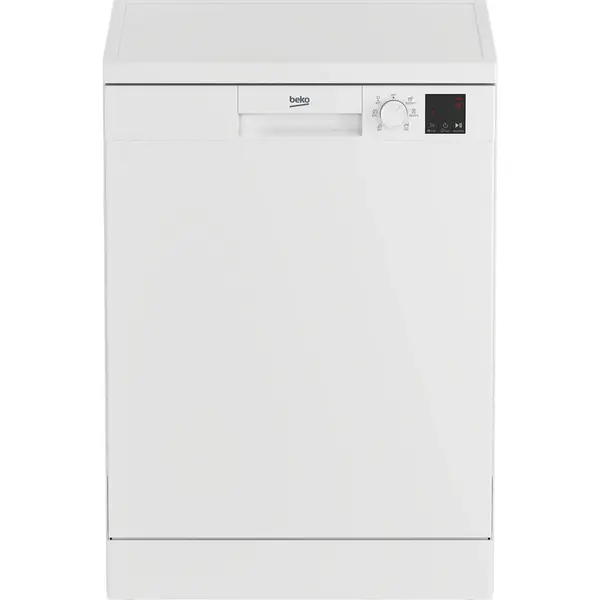 Beko Masina de spalat vase Beko DVN06430W, 14 seturi, 6 programe, Clasa D, Automatic Door Opening, AutoGlassShield, 60 cm, Alb