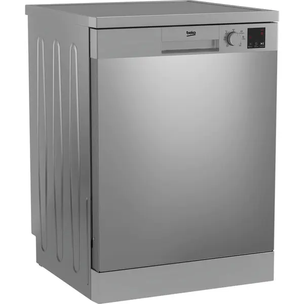 Beko Masina de spalat vase Beko DVN06430X, 14 seturi, 6 programe, Clasa D, Automatic Door Opening, AutoGlassShield, 60 cm, Inox antiamprenta
