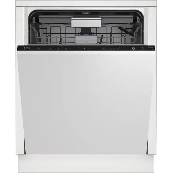 Beko Masina de spalat vase incorporabila Beko BDIN36532, 15 seturi, 6 programe, 59.8 cm, Alb