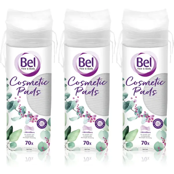 Bel Face & Body dischete demachiante ambalaj economic 3x70 buc