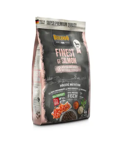 BELCANDO Finest Grain Free hrana uscata cu somon pentru caini, talie XS-M, 4 kg