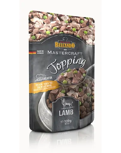 BELCANDO Mastercraft Topping miel si mazare 24x100 g plic hrana caini