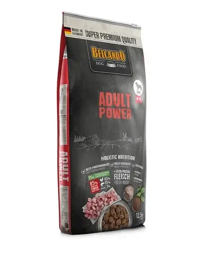 BELCANDO Power hrana uscata pentru cainii foarte activi, femele gestante sau care alapteaza, talie M-XL, 12,5 kg