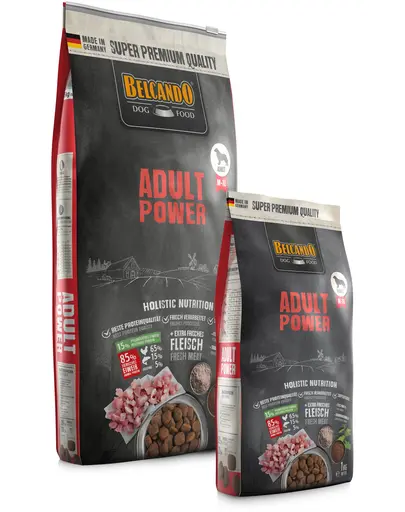 BELCANDO Power hrana uscata pentru cainii foarte activi, femele gestante sau care alapteaza, talie M-XL, 1 kg