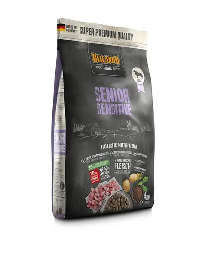 BELCANDO Senior Sensitive hrana uscata pentru caini mai batrani, talie M-XL, 4 kg